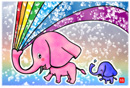 Elephant of Rainbow